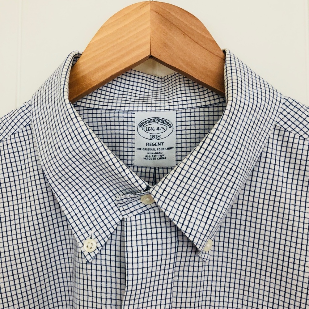 Brooks Brothers REGENT Fitted Dress Shirt, Striped